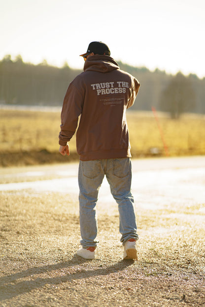 The Trust The Process Hoodie - Mocha