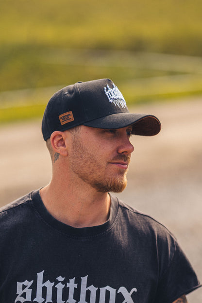 Fckshtup Flames Grey Baseball Cap / Keps 5-panel