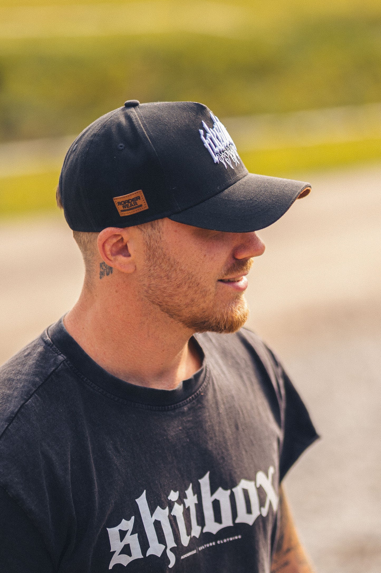 Fckshtup Flames Grey Baseball Cap / Keps 5-panel