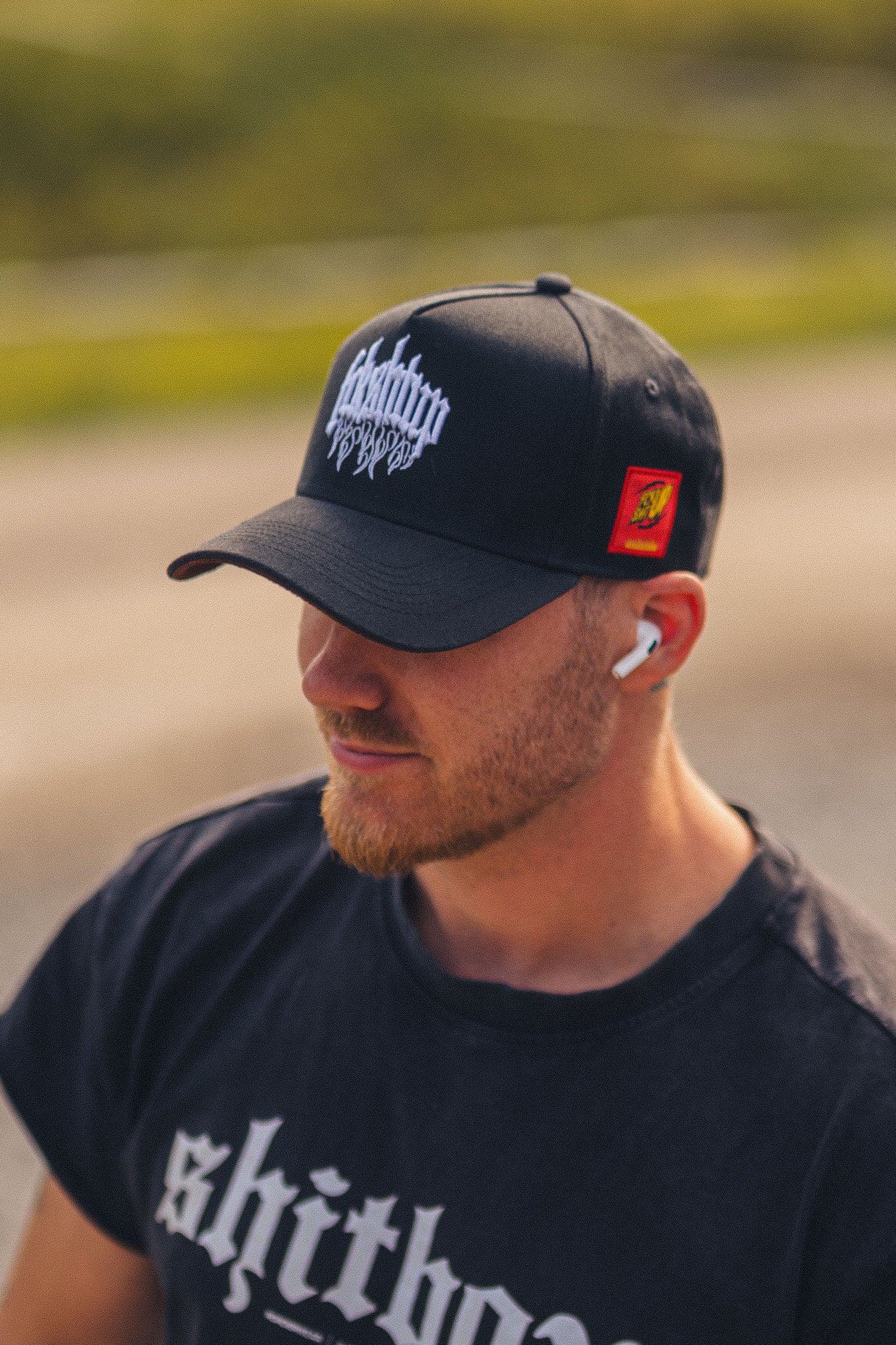 Fckshtup Flames Grey Baseball Cap / Keps 5-panel