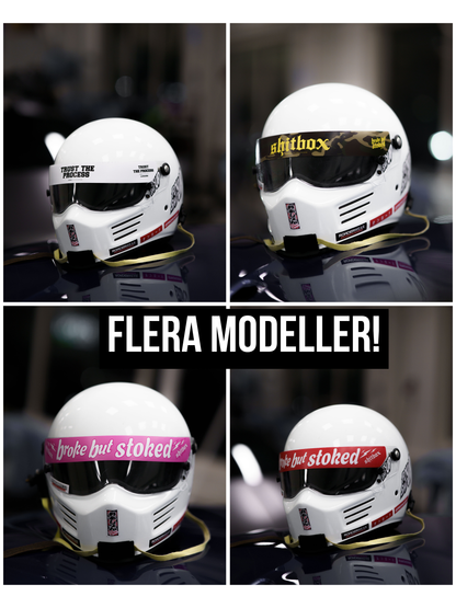 Roaderwear Helmet Banner / Helmet Streamer / Hjälmstreamer 2025 Version