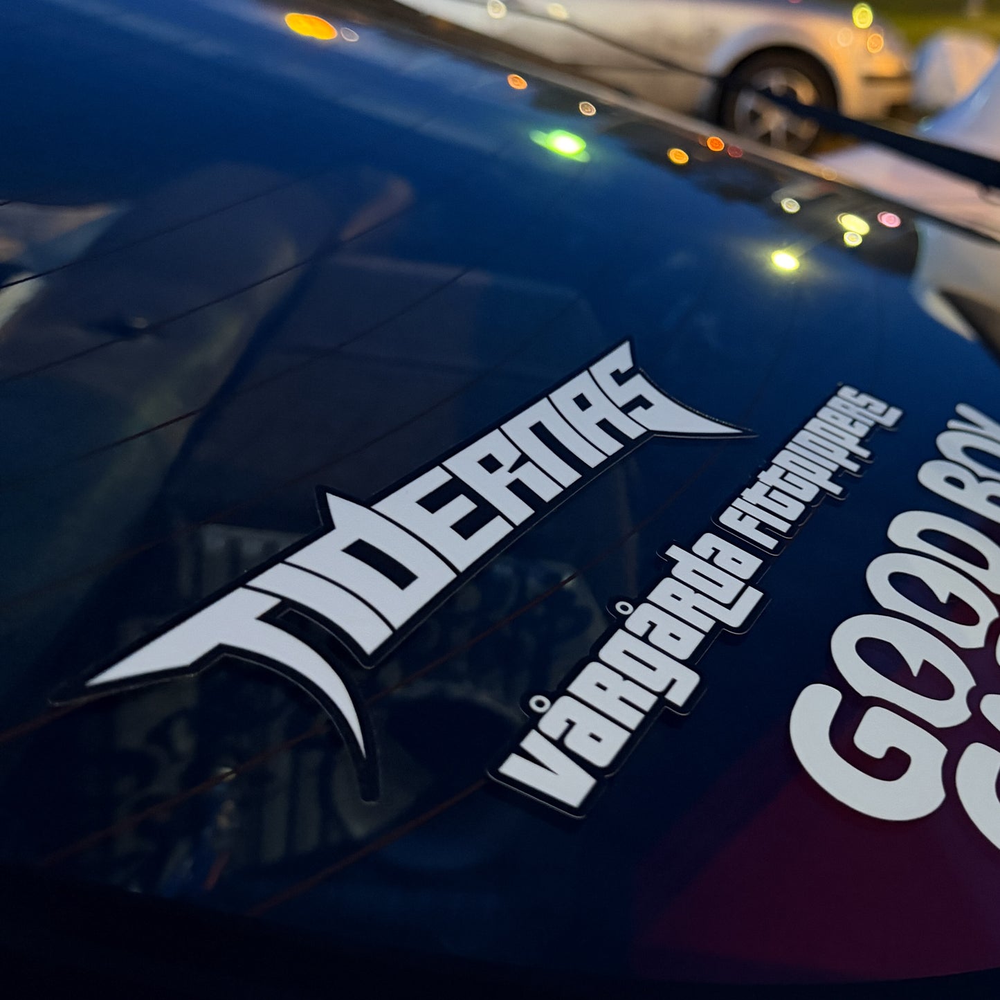 Tidernas V2 Liten dekal / Sticker
