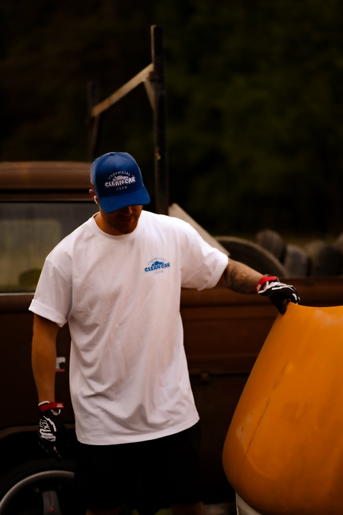 Unofficial Clean Car Club Tee - Classic White