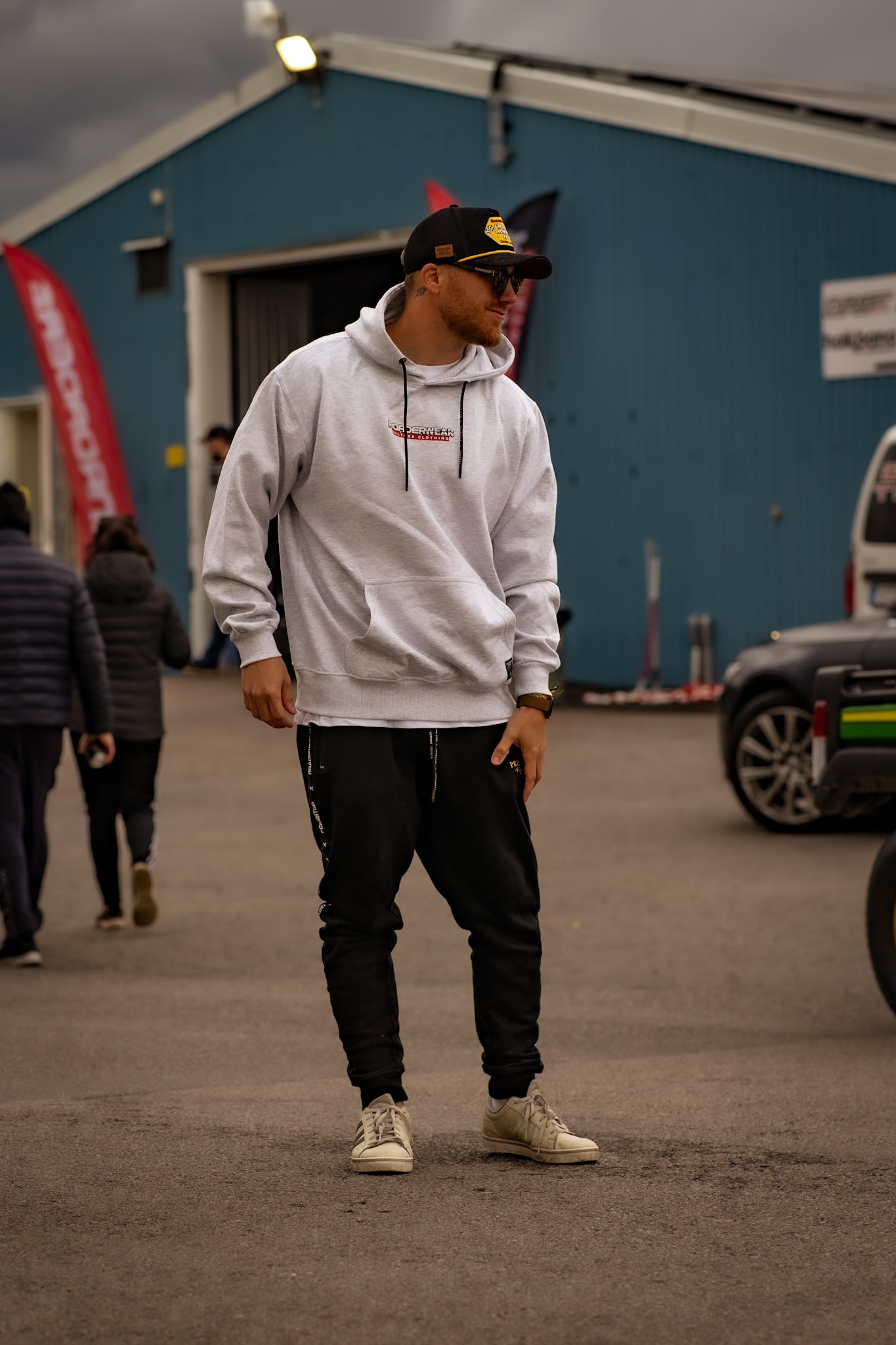 Roaderwear Hoodie The Megaluxe Design - Ash Color