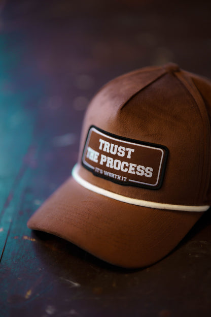 Trust The Process Brown/brown Baseball Cap / Keps 5-panel