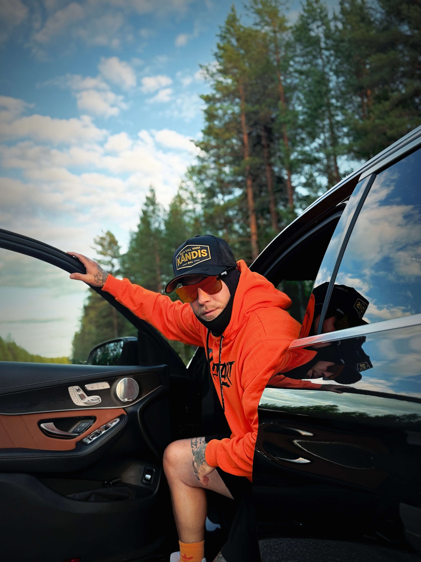Rivstart Alla Vill vara Kändis 5-panel Trucker Keps - Guld Brodyr