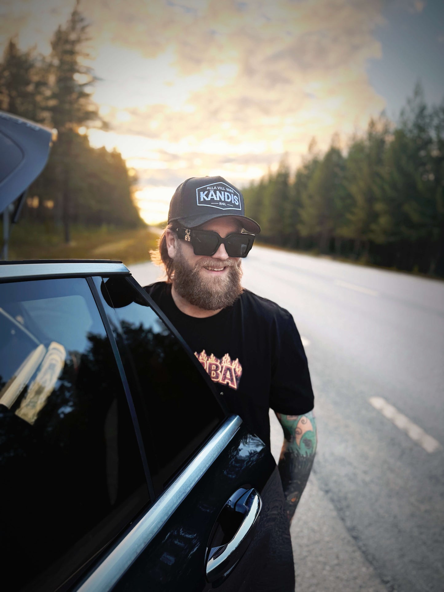 Rivstart Alla Vill vara Kändis 5-panel Trucker Keps - Vit Brodyr
