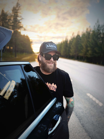 Rivstart Alla Vill vara Kändis 5-panel Trucker Keps - Vit Brodyr