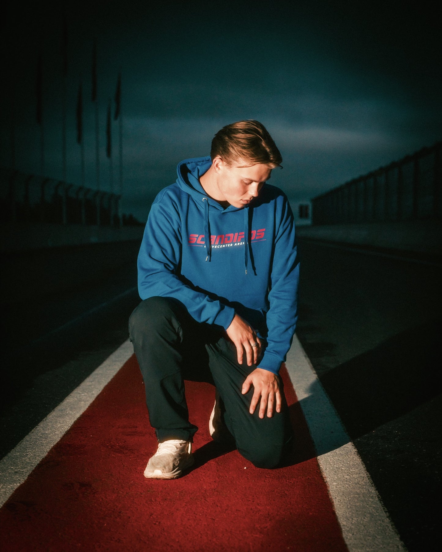 Scandifos Blå Hoodie