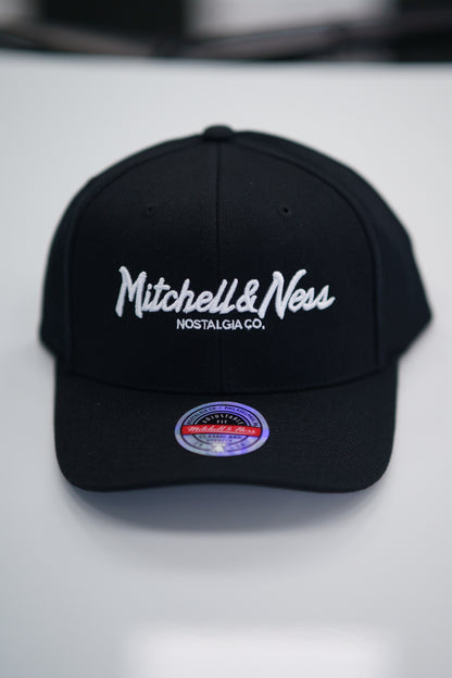 Mitchell & Ness Keps - Own Brand Pinscript Black/White Red Classic