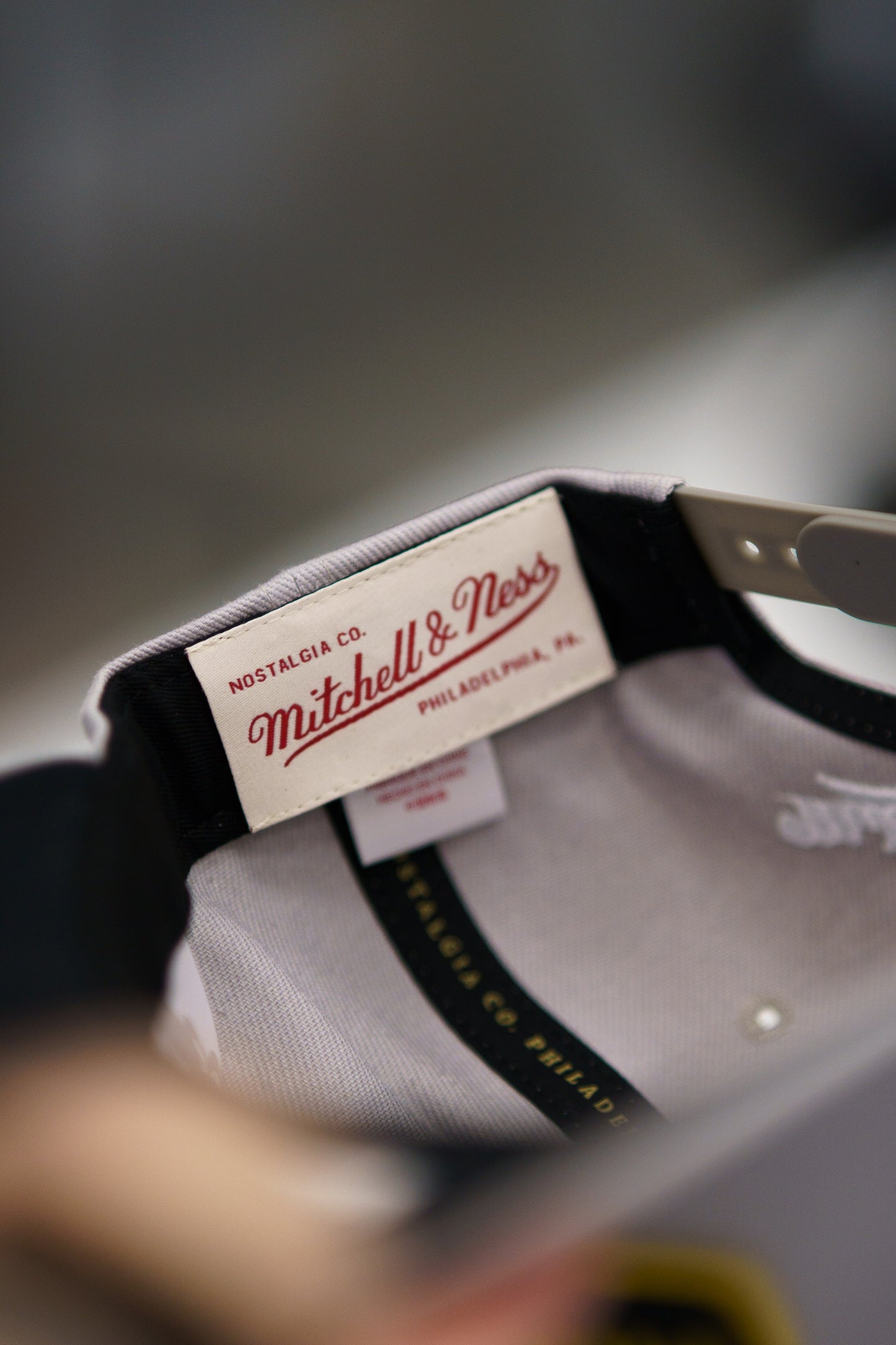 Mitchell & Ness Keps - Own Brand Grey/Yellow Sporting Trucker - Patch