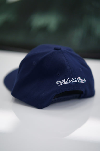 Mitchell & Ness Keps - Own Brand Pinscript Navy/White Red Classic