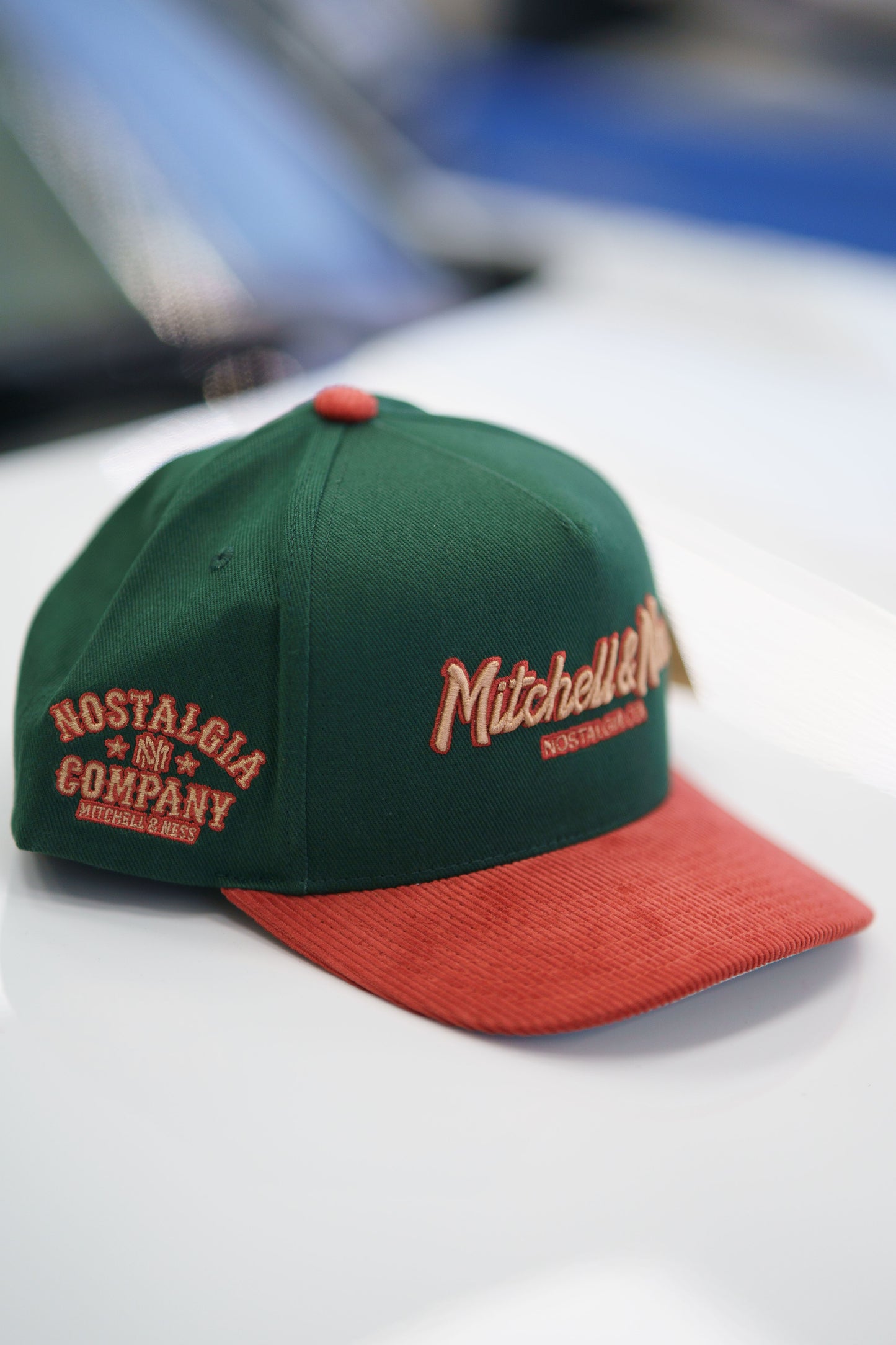 Mitchell & Ness Keps - Own Brand Nostalgia Pro Crown Green / Red