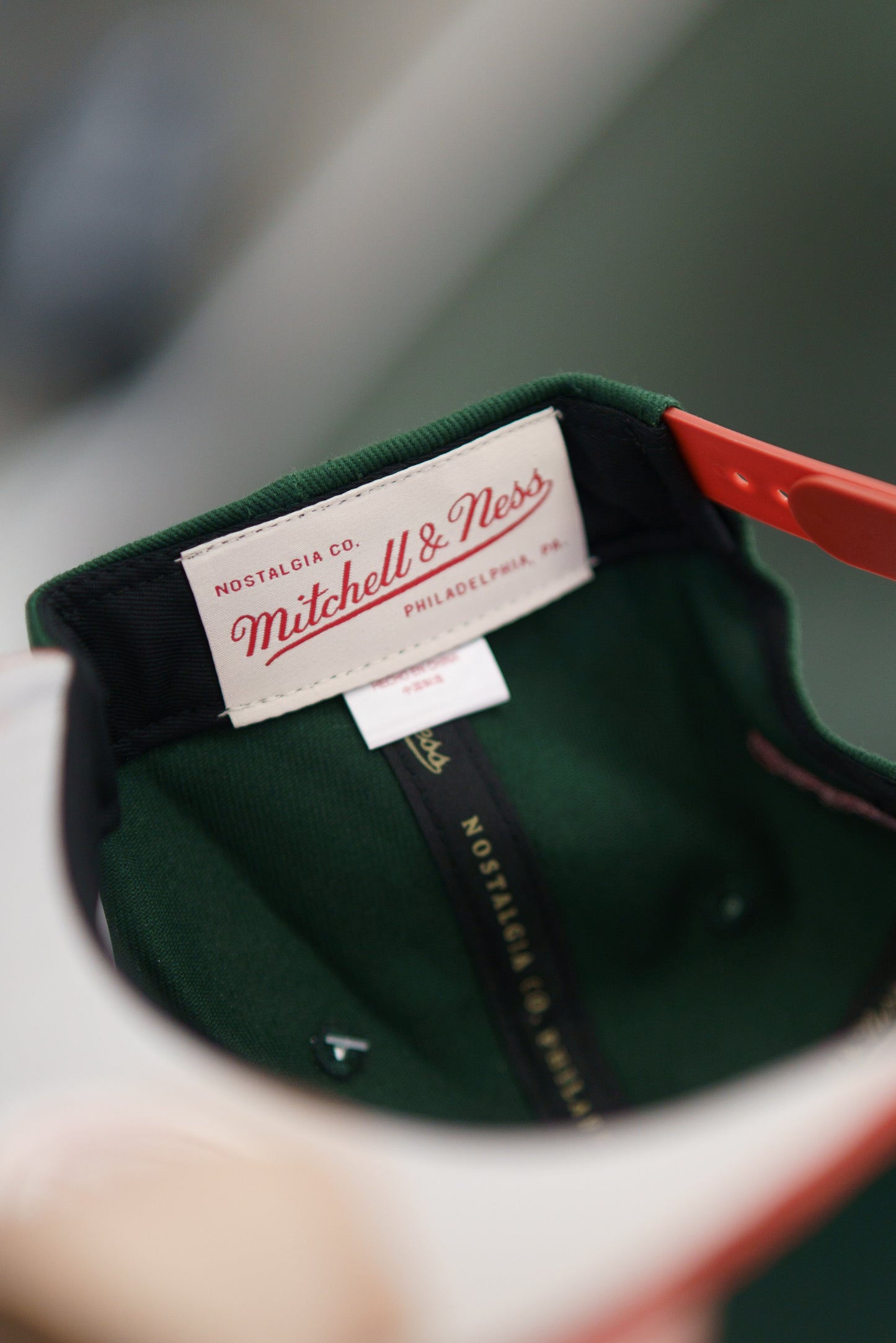 Mitchell & Ness Keps - Own Brand Nostalgia Pro Crown Green / Red