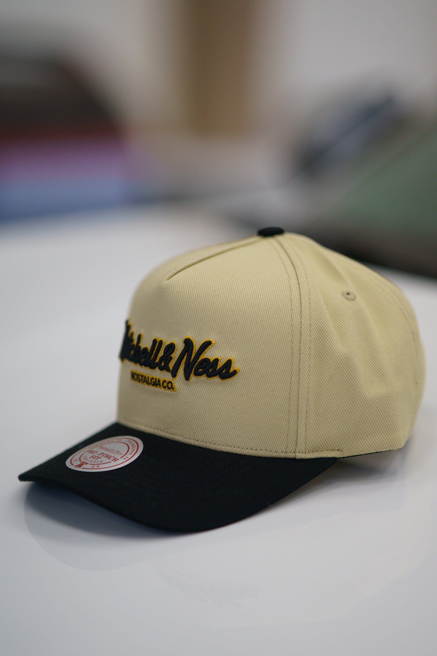 Mitchell & Ness Keps - Own Brand Nostalgia Pro Crown Khaki / Black