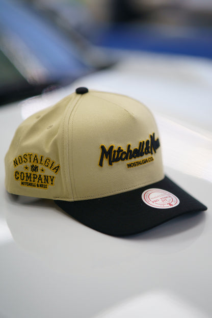 Mitchell & Ness Keps - Own Brand Nostalgia Pro Crown Khaki / Black