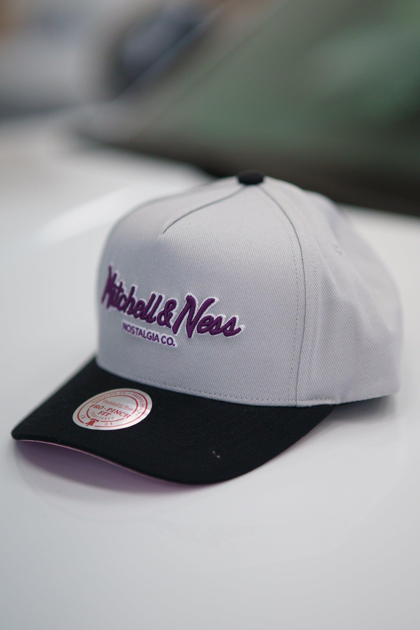 Mitchell & Ness Keps - Own Brand Nostalgia Pro Crown Grey / Black