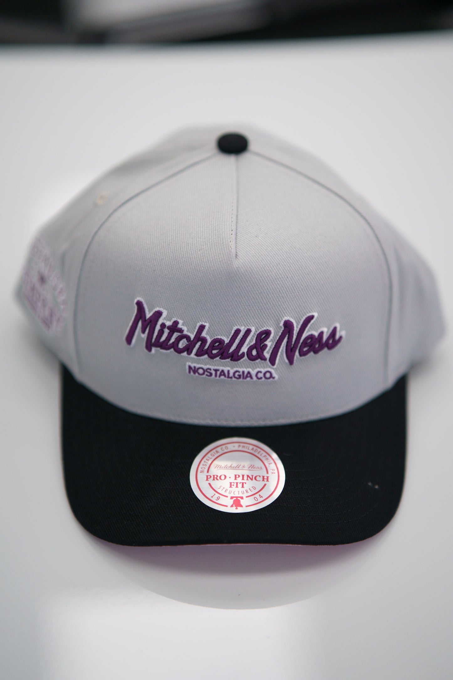 Mitchell & Ness Keps - Own Brand Nostalgia Pro Crown Grey / Black