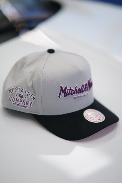 Mitchell & Ness Keps - Own Brand Nostalgia Pro Crown Grey / Black