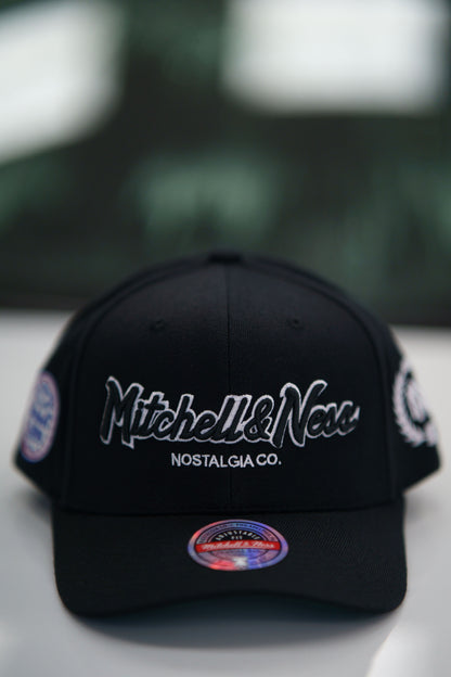 Mitchell & Ness Keps - Own Brand Pinscript Hwc Timeline Red Classic - Black