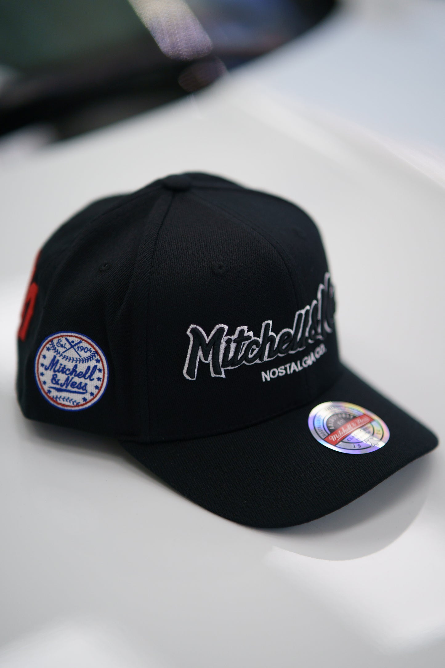 Mitchell & Ness Keps - Own Brand Pinscript Hwc Timeline Red Classic - Black