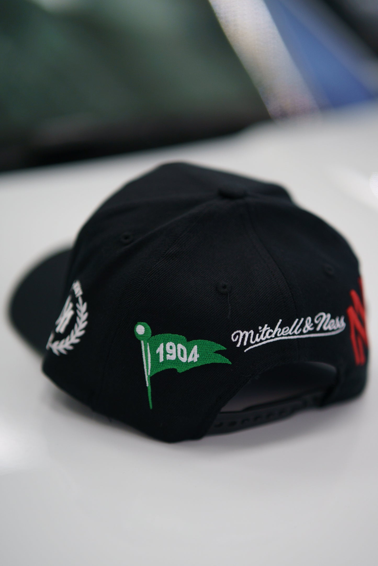 Mitchell & Ness Keps - Own Brand Pinscript Hwc Timeline Red Classic - Black