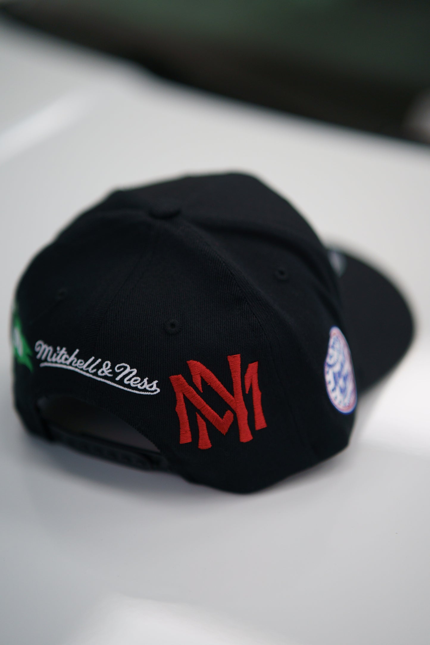 Mitchell & Ness Keps - Own Brand Pinscript Hwc Timeline Red Classic - Black