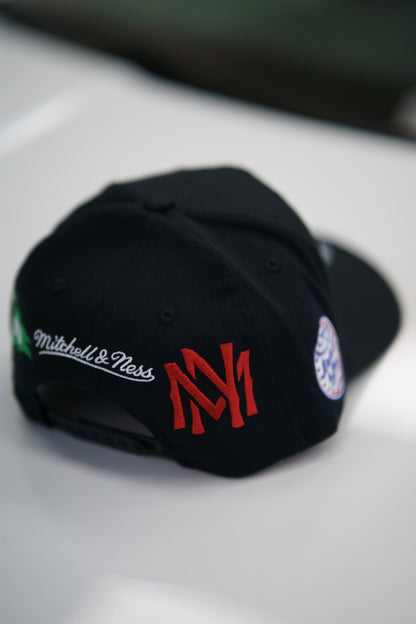 Mitchell & Ness Keps - Own Brand Pinscript Hwc Timeline Red Classic - Black