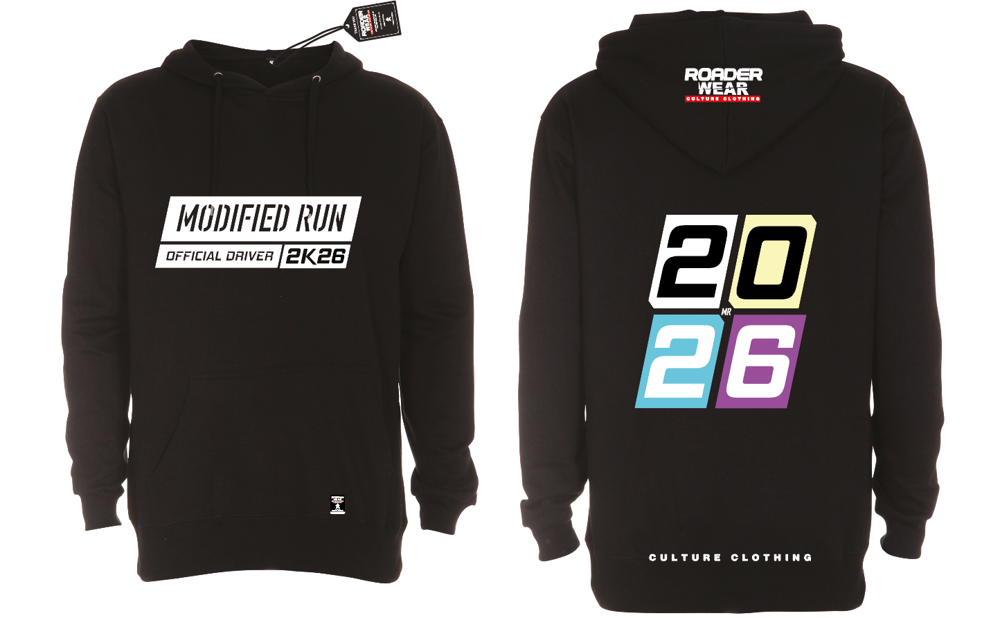 Modified Run Driver 2026 Hoodie - No mods, No fun!