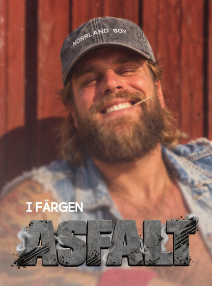 Rivstart NORRLAND BOY Dad Cap - ASFALT