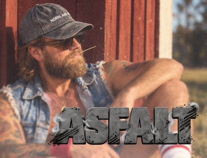 Rivstart NORRLAND BOY Dad Cap - ASFALT