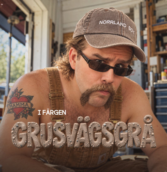 Rivstart NORRLAND BOY Dad Cap - GRUSVÄGSGRÅ