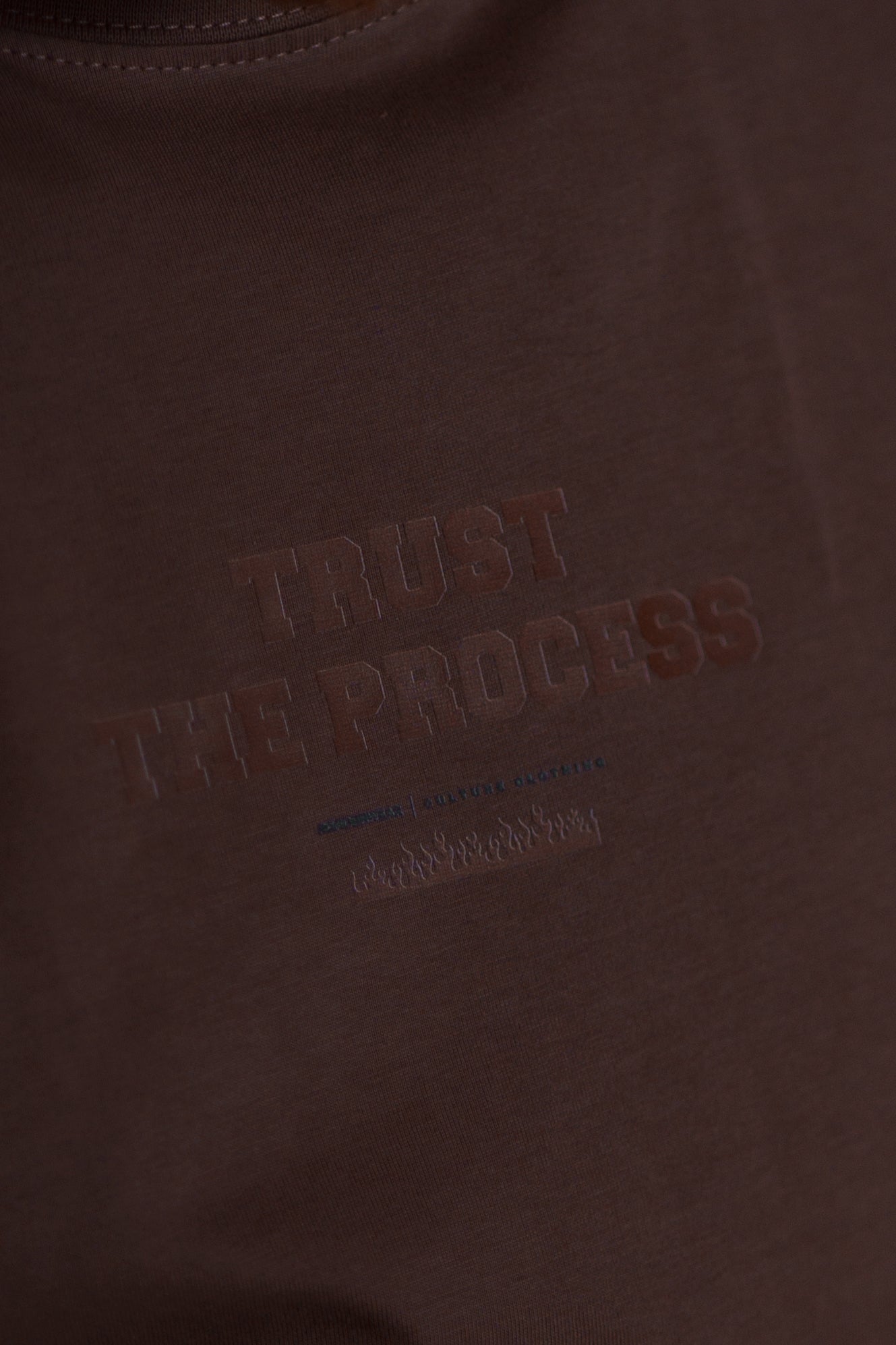 The Roaderwear Trust The Process Tee / T-shirt - Brown / Brun