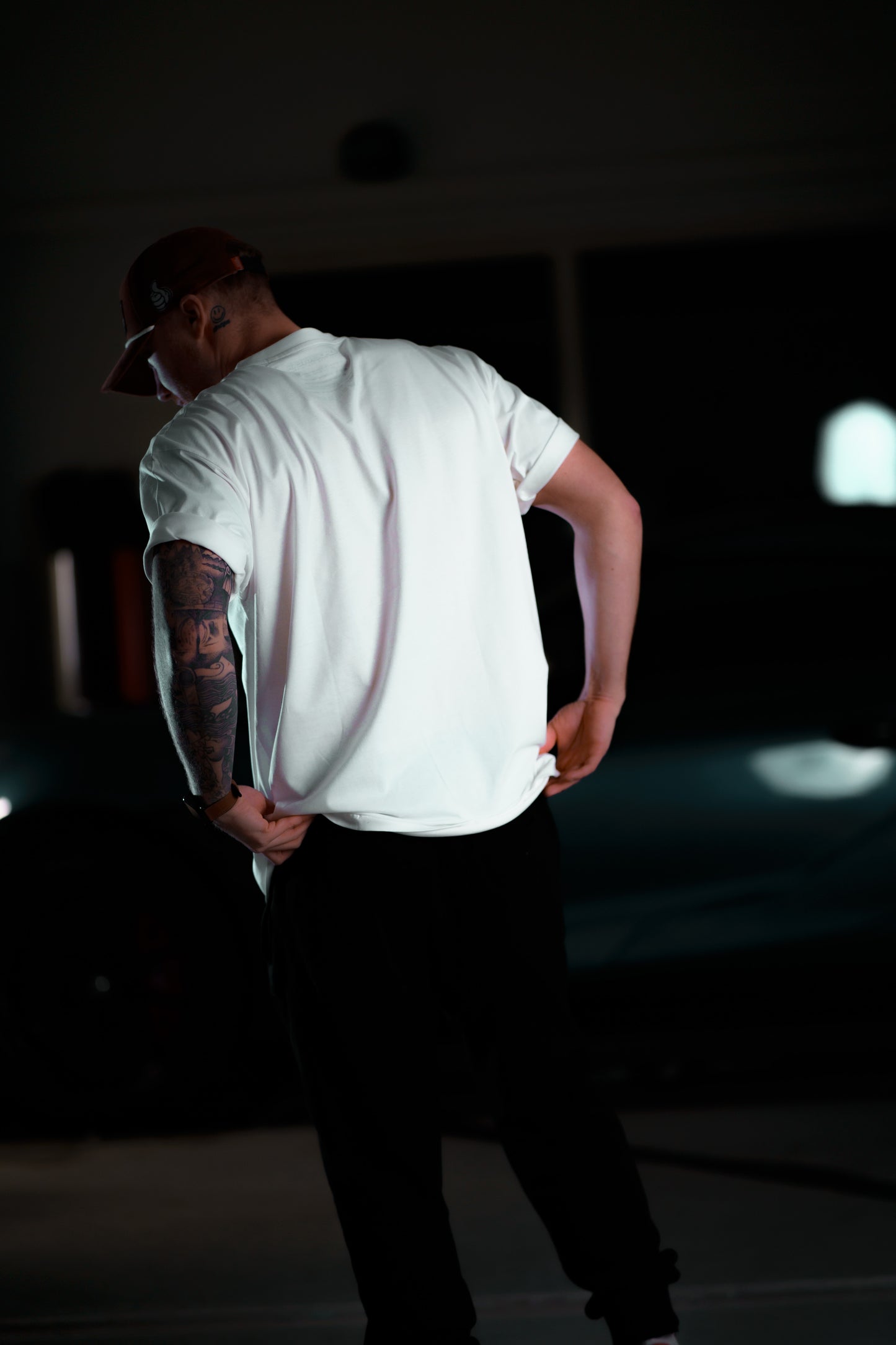 The Roaderwear Classic Patch Tee / T-shirt - Creamvit