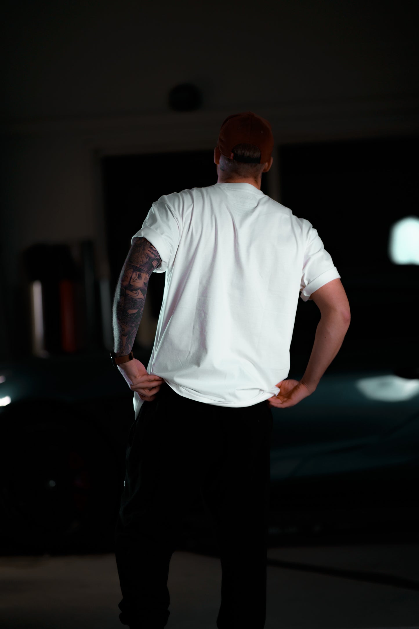 The Roaderwear Classic Patch Tee / T-shirt - Creamvit