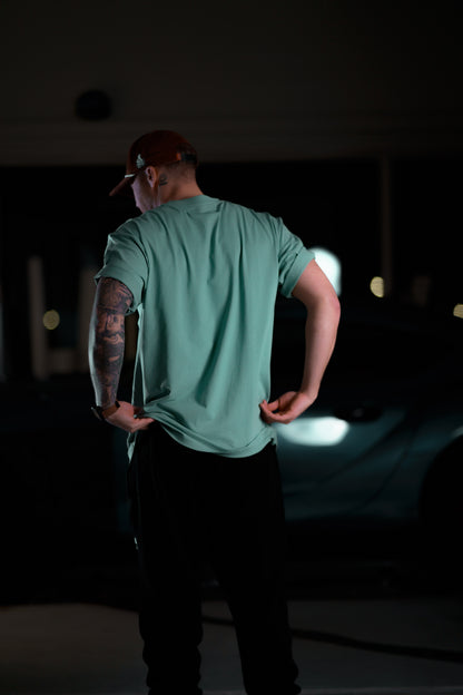 The Roaderwear Classic Patch Tee / T-shirt - Scrubs / Grön