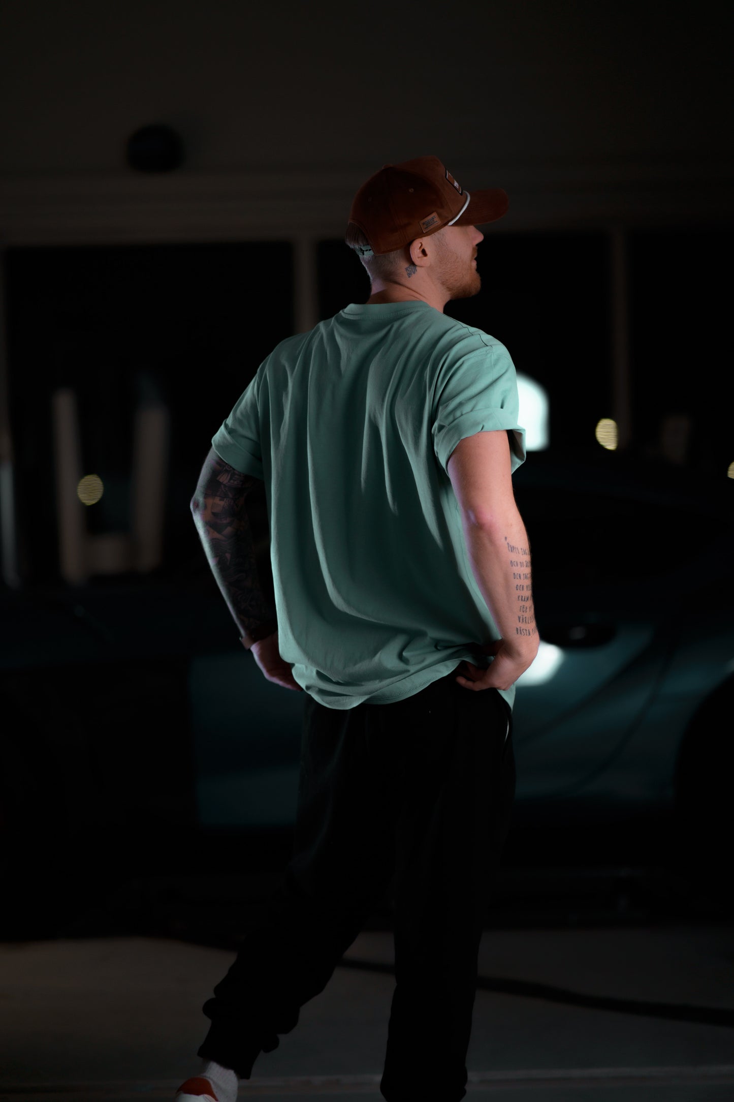 The Roaderwear Classic Patch Tee / T-shirt - Scrubs / Grön