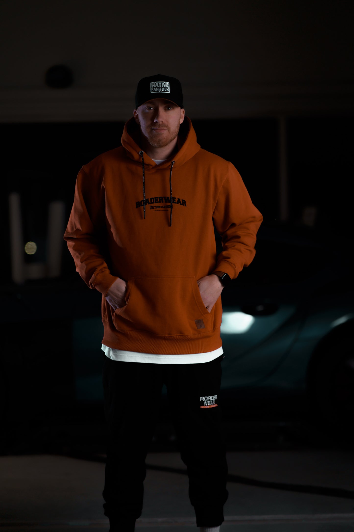 Its a fine Day to Simply F*ck off! Hoodie - Amber / Orange