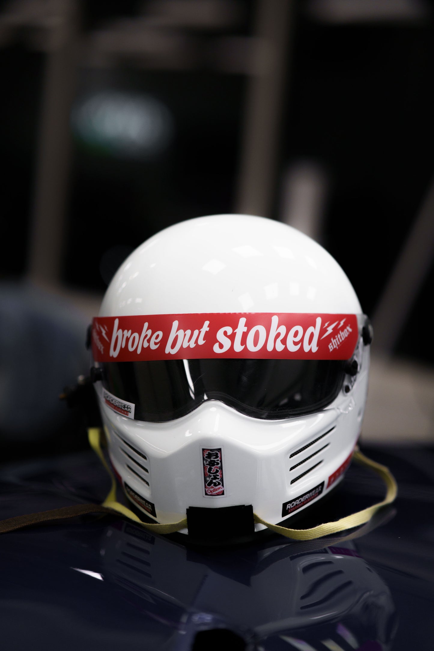 Roaderwear Helmet Banner / Helmet Streamer / Hjälmstreamer 2025 Version