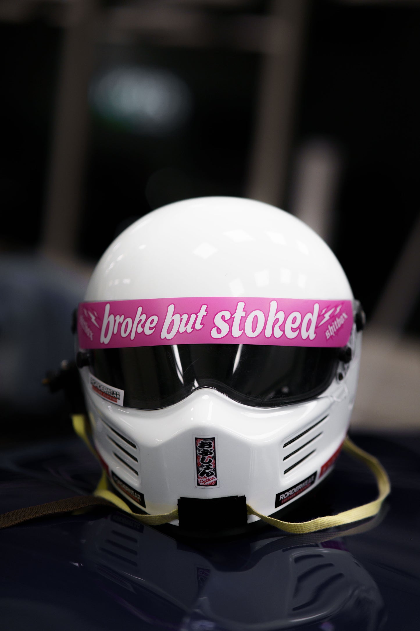 Roaderwear Helmet Banner / Helmet Streamer / Hjälmstreamer 2025 Version