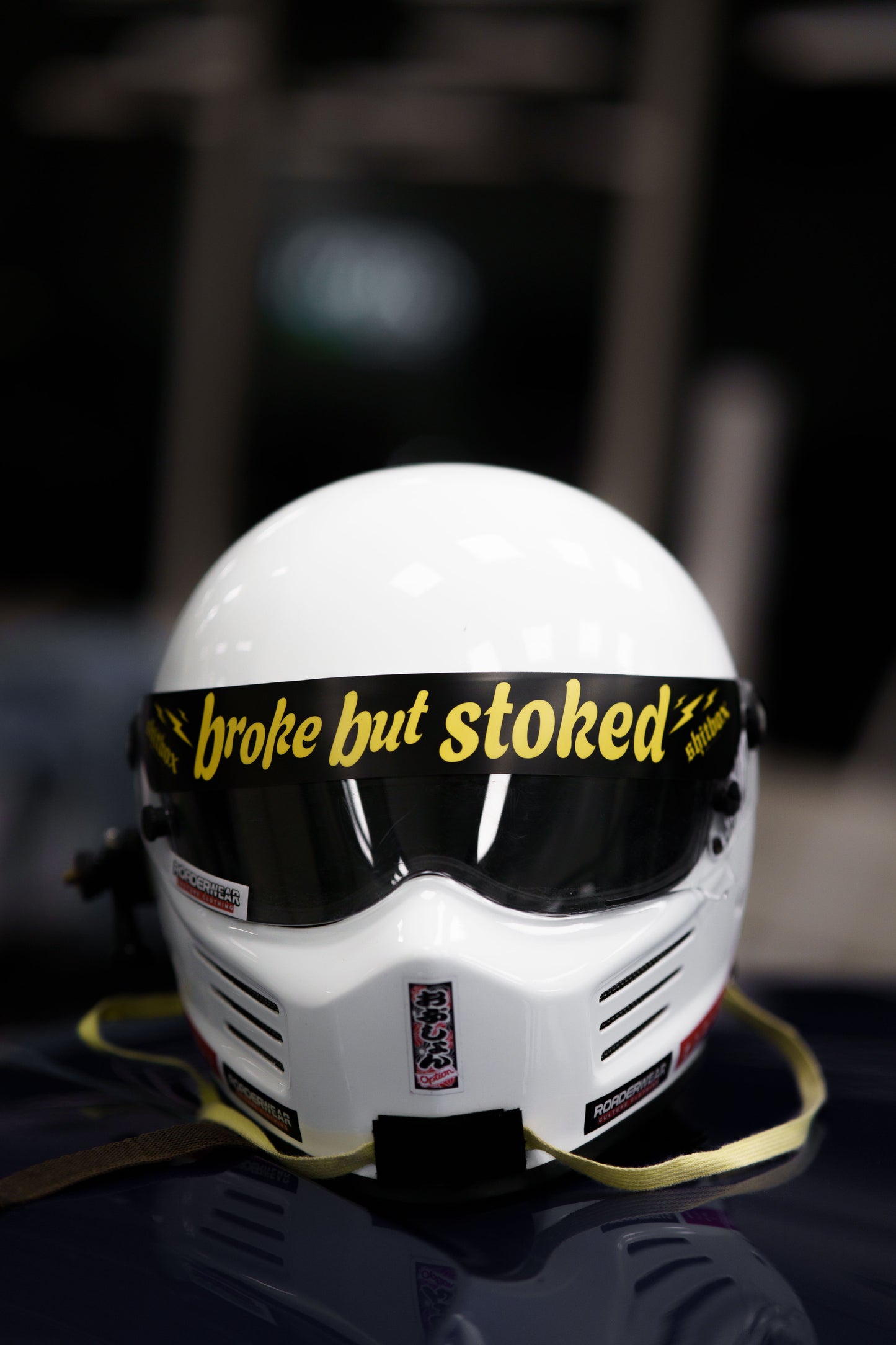 Roaderwear Helmet Banner / Helmet Streamer / Hjälmstreamer 2025 Version