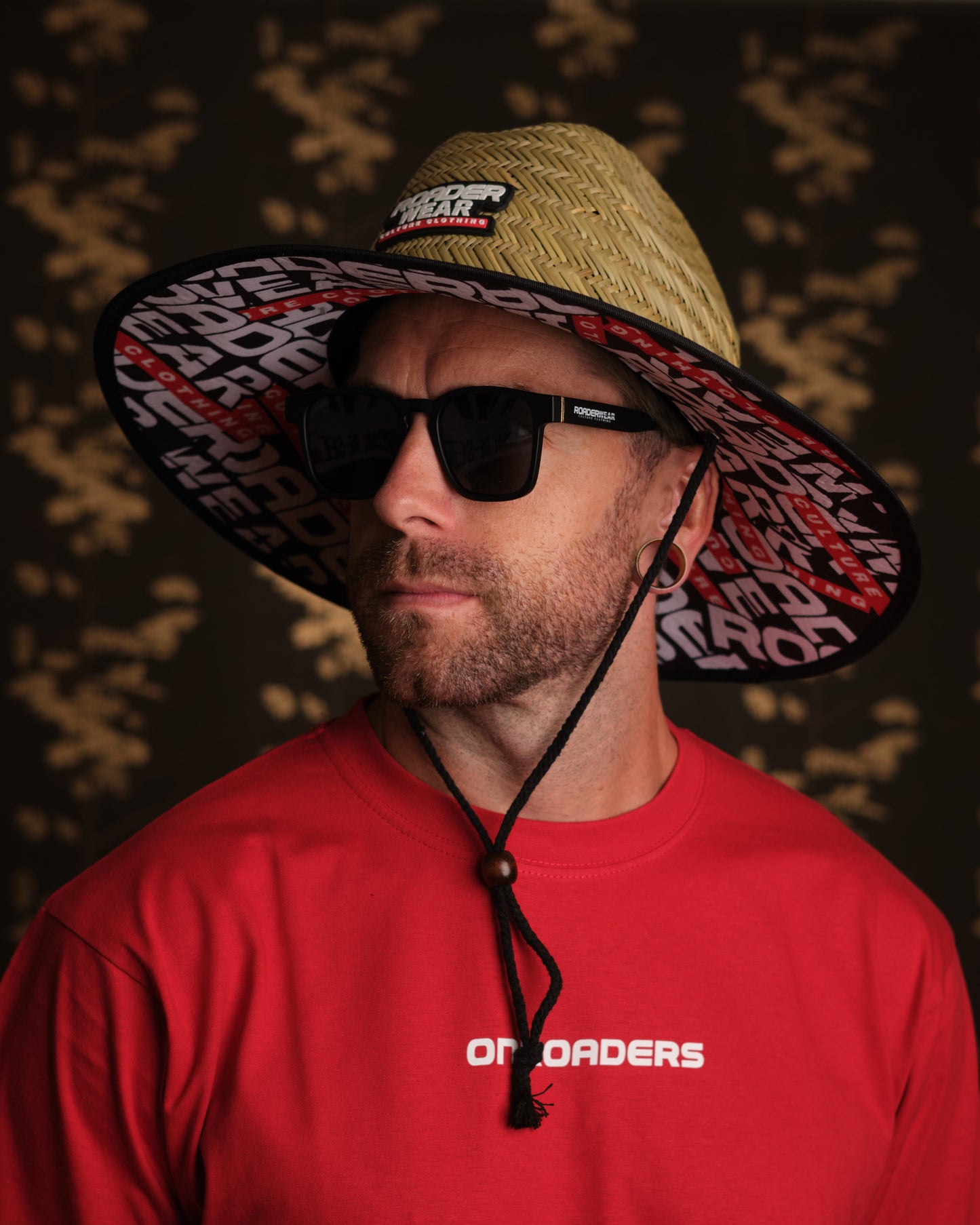 Roaderwear Strawhat / Stråhatt / Hatt - Roaderwear logo!