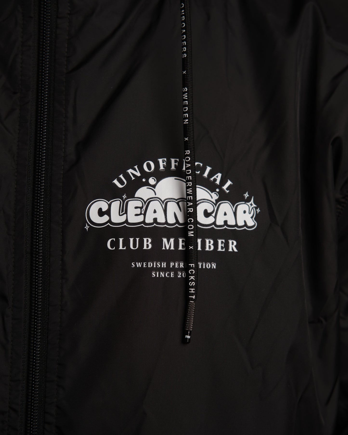 The Black UCCC (Unofficial Clean Car Club) Jacket