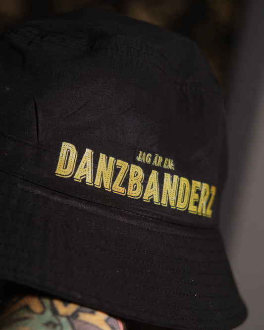 DANZBANDERZ BUCKETHAT / FISKEHATT - Svart