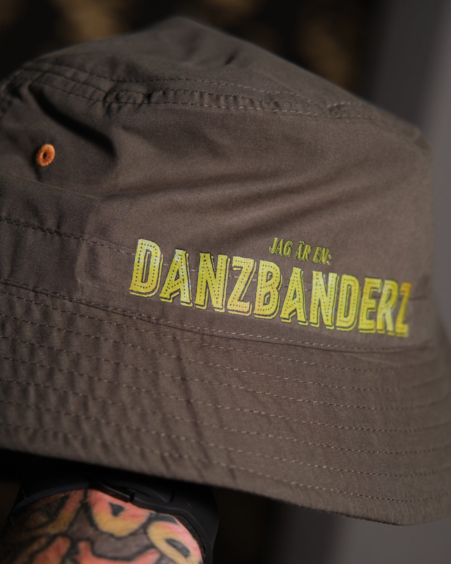 DANZBANDERZ BUCKETHAT / FISKEHATT - Grön