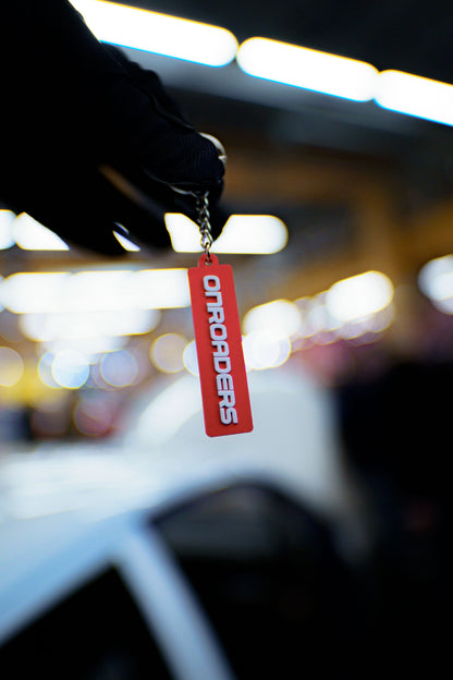 Rubber Keychain / Nyckelring Onroaders 2.0 - Red
