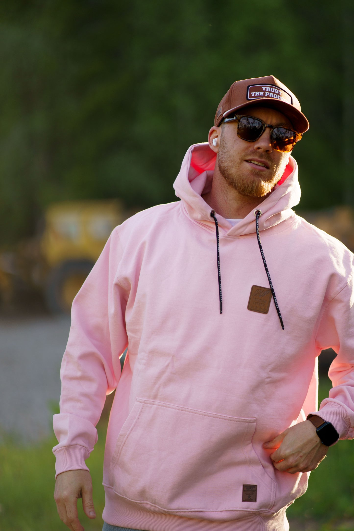 THE PREMIUM LIMITED PINK LUVA / HOODIE V2