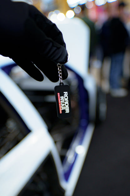 Rubber Keychain / Nyckelring Roaderwear 2.0 - Black