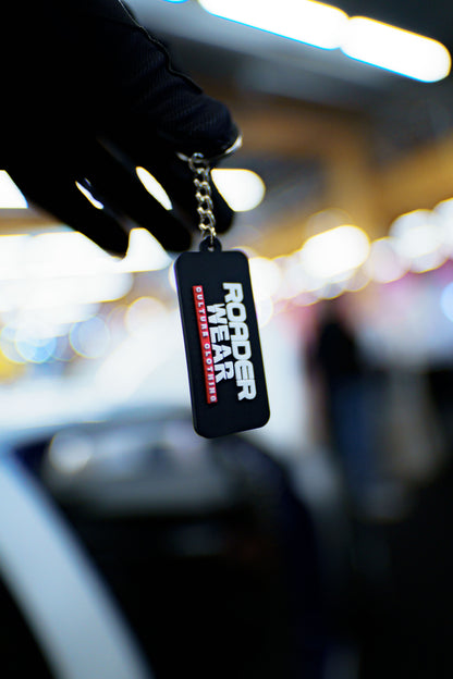 Rubber Keychain / Nyckelring Roaderwear 2.0 - Black
