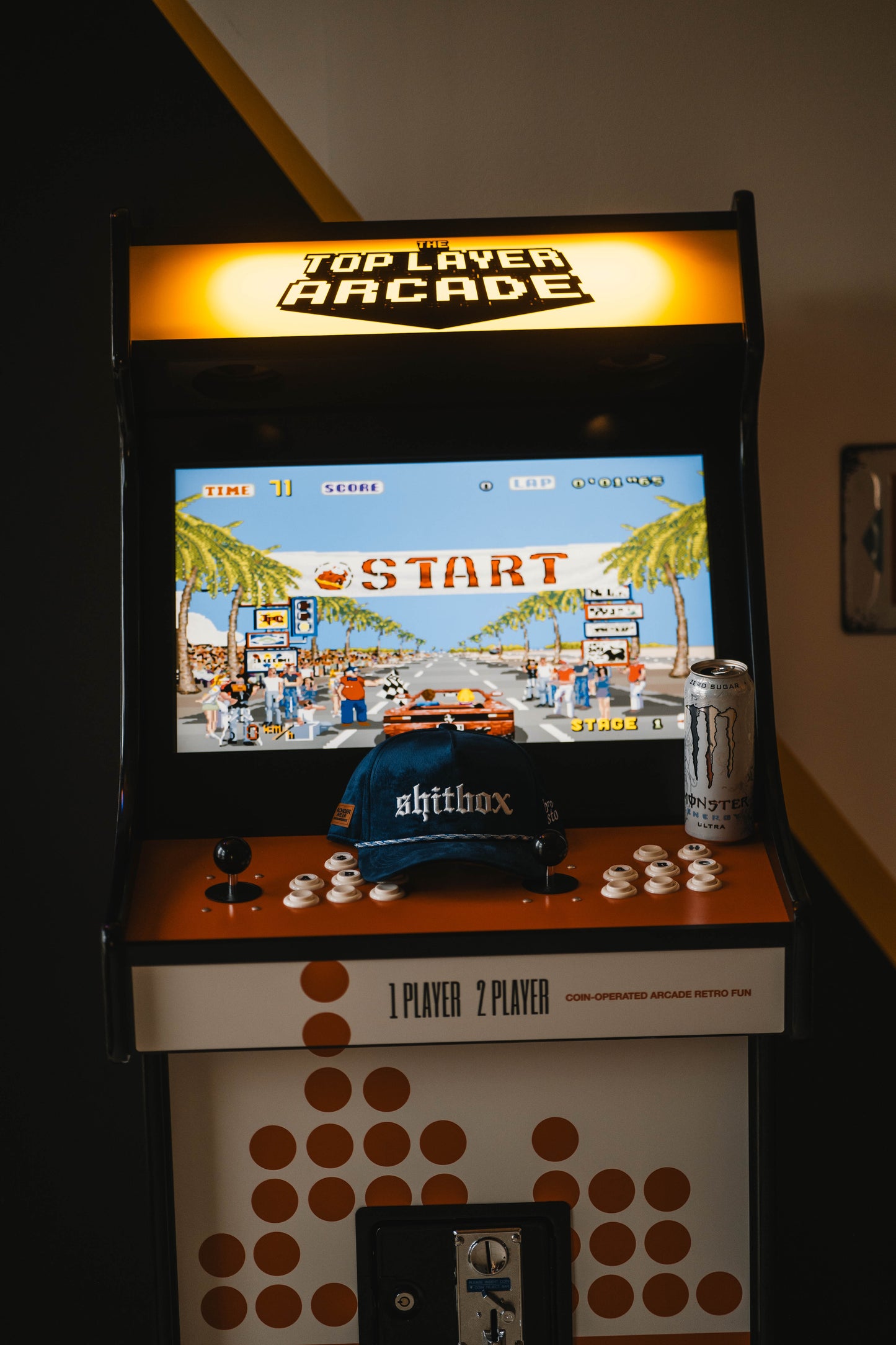 Roaderwear 5-panel keps – Shitbox Midnight Drift (Navy/White Rope)